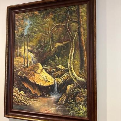Framed Painting Signed by Artist
