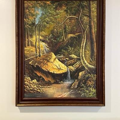 Framed Painting Signed by Artist