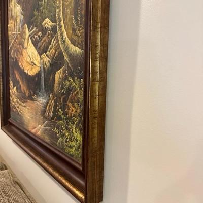 Framed Painting Signed by Artist