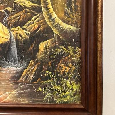 Framed Painting Signed by Artist