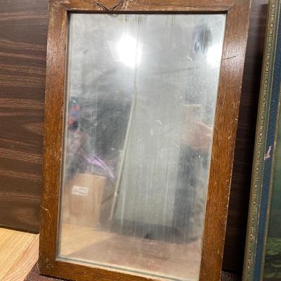 Mirror and picture lot