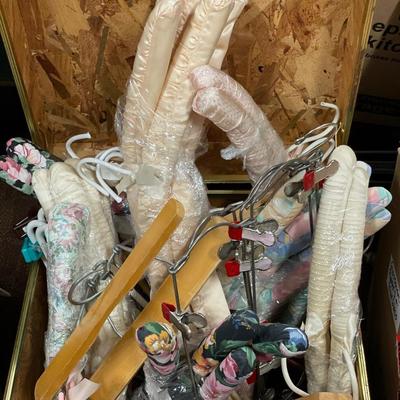 Full box of hangers
