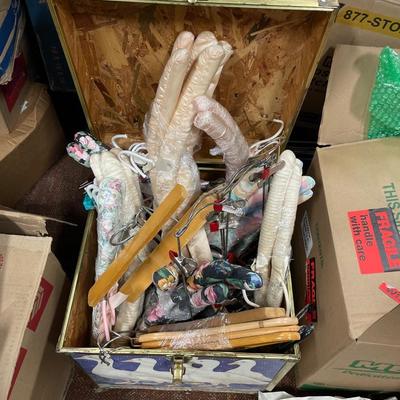 Full box of hangers