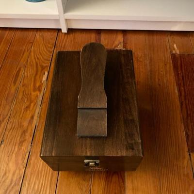 Take a step back in time with a shoe shine kit, boot jack and shoe organizer!