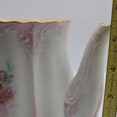 Signed & Hand-Painted Tea Pot by Mary Gilbert