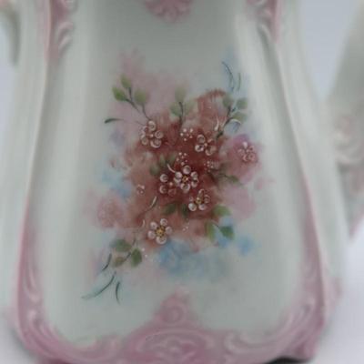 Signed & Hand-Painted Tea Pot by Mary Gilbert