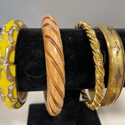 Gold bracelets and more