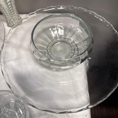 Assortment of glassware