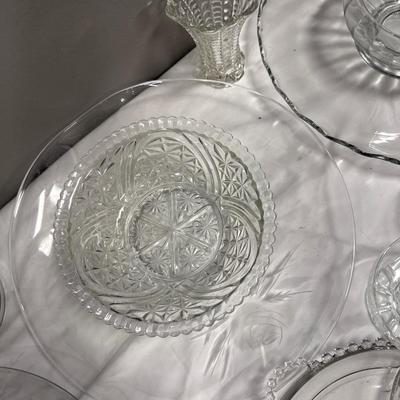 Assortment of glassware