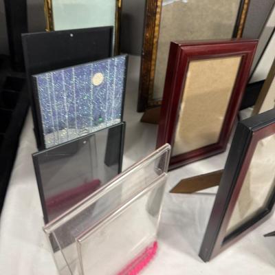 Assortment of picture frames