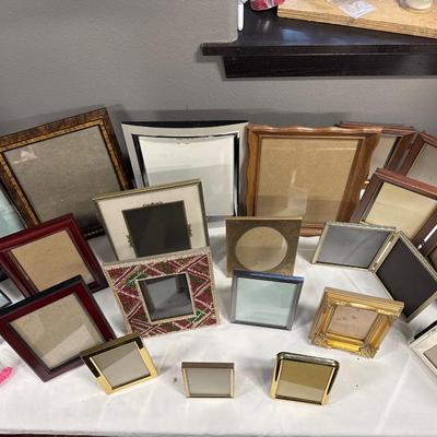 Assortment of picture frames