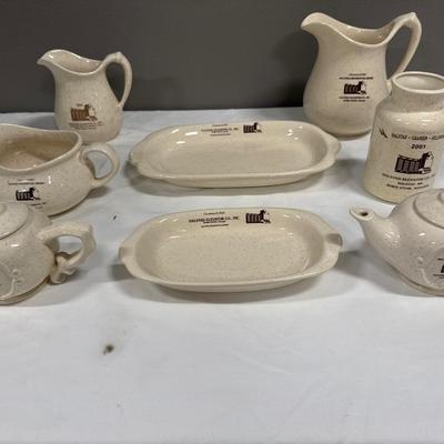 Halstad-Grandin-Hillsboro pottery set