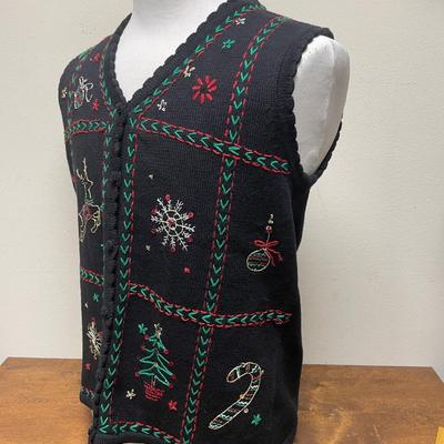 Women’s Petite Large (PL) Christmas Sweater Vest
