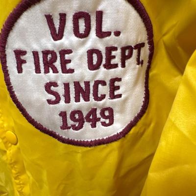 Vintage Volunteer Fire Dept jacket