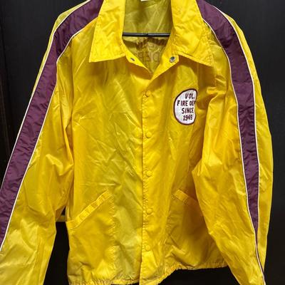 Vintage Volunteer Fire Dept jacket