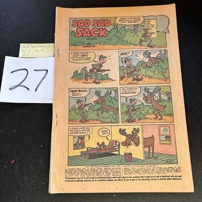 Vintage Sad Sad Sack Comic