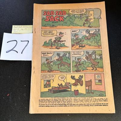 Vintage Sad Sad Sack Comic