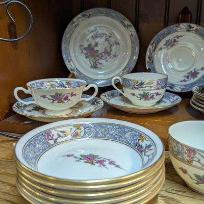 60+ Pieces Of Vintage Lenox Ming Dishes (See all pictures)