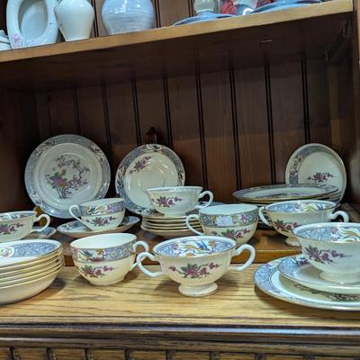 60+ Pieces Of Vintage Lenox Ming Dishes (See all pictures)