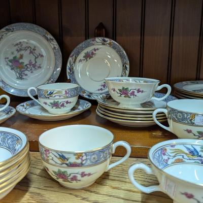 60+ Pieces Of Vintage Lenox Ming Dishes (See all pictures)
