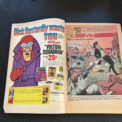 Vintage Judge Colt Comic Book