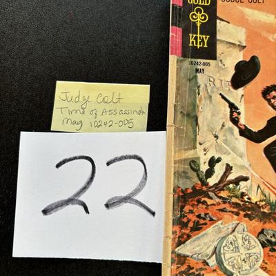 Vintage Judge Colt Comic Book