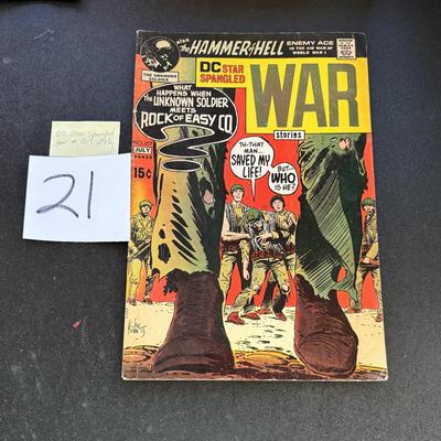 Vintage DC Star Spangled War Comic Book