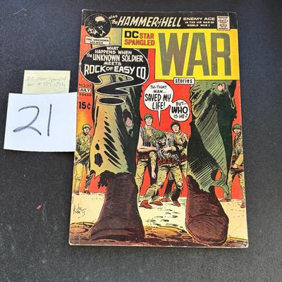 Vintage DC Star Spangled War Comic Book