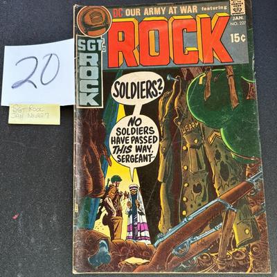 Vintage Sgt. Rock Comic Book