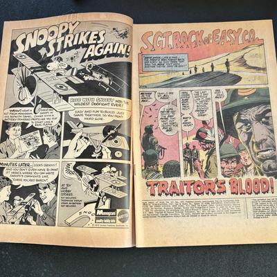 Vintage Sgt. Rock Comic Book