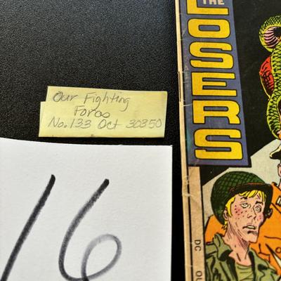 Vintage Our Fighting Forces Comic Book