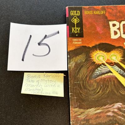 Vintage Boris Karloff Tales of Mystery Comic Book