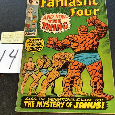 Vintage Fantastic Four Comic Book