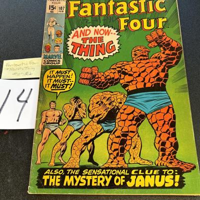 Vintage Fantastic Four Comic Book
