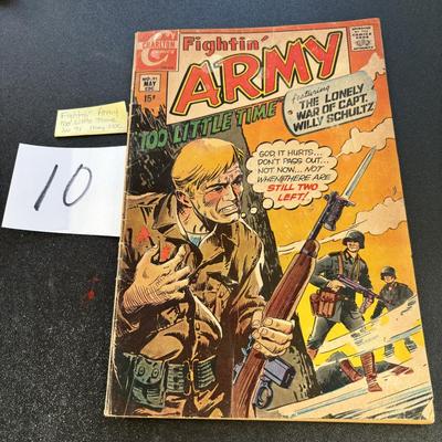 Vintage Fightin Army Comic Book