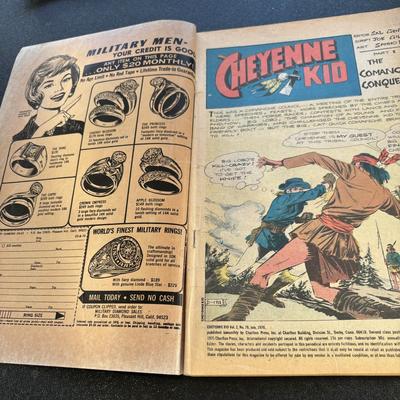 Vintage Cheyenne Kid Comic Book