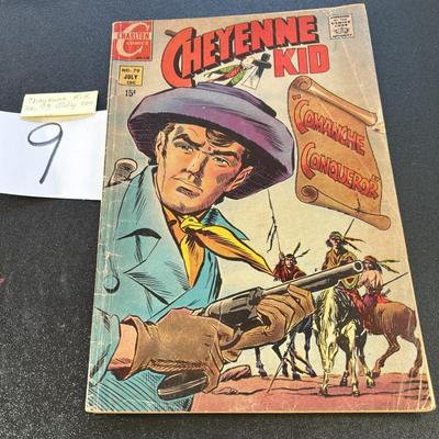Vintage Cheyenne Kid Comic Book