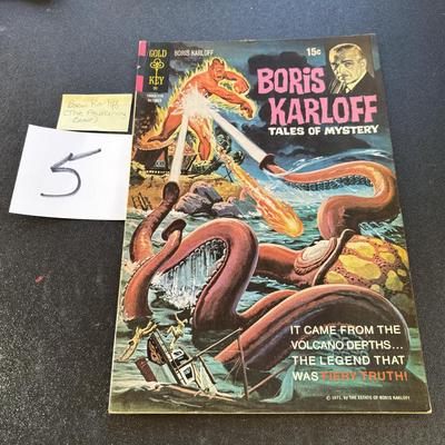 Vintage Boris Karloff Tales of Mystery Comic Book
