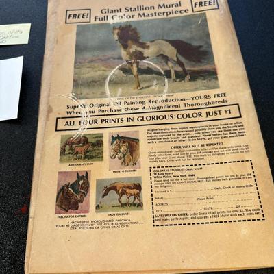 Vintage Outlaws of the West Comic Book