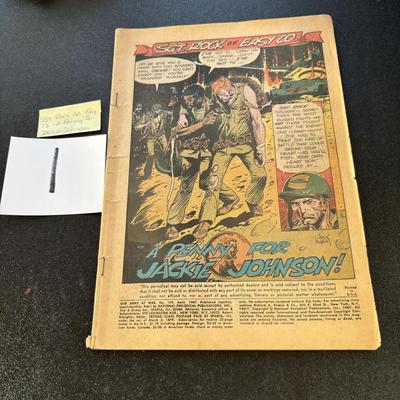 Vintage Sgt. Rock Comic Book