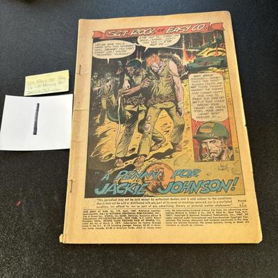 Vintage Sgt. Rock Comic Book
