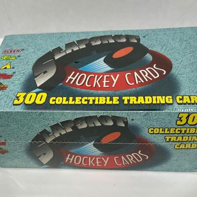 300 collectible hockey cards sealed