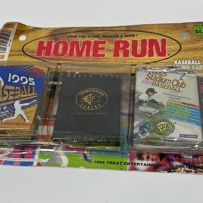 Misc Baseballk Card Lot - Homerun, Topps - sealed