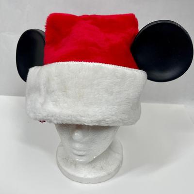 Mickey Mouse Santa Hat Ears Disney Store Christmas