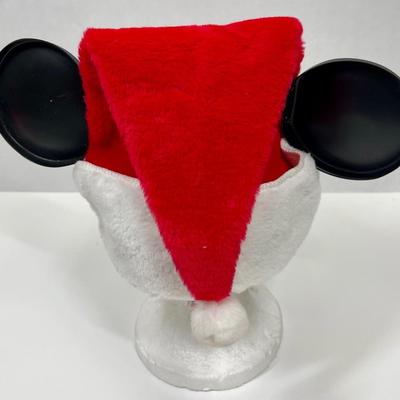 Mickey Mouse Santa Hat Ears Disney Store Christmas
