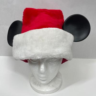 Mickey Mouse Santa Hat Ears Disney Store Christmas