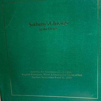 Sotheby's Auction Catalog Jewelry Art Deco & Art Nouveau Silver Decorative Art Works