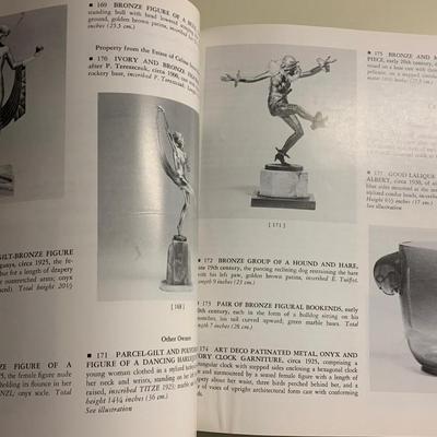 Sotheby's Auction Catalog Jewelry Art Deco & Art Nouveau Silver Decorative Art Works