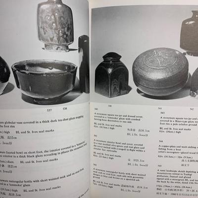 Christie’s Japanese Artifacts 1980 Auction Catalog Hotel Okura Japan
