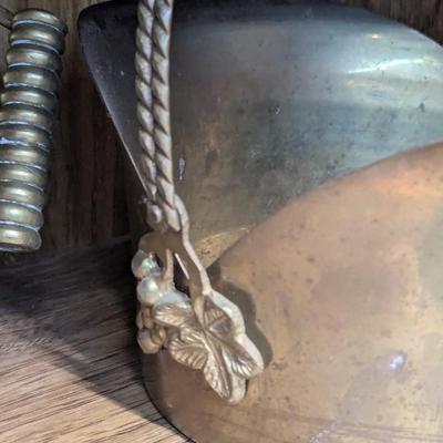 Brass Trays Basket & Ashtray